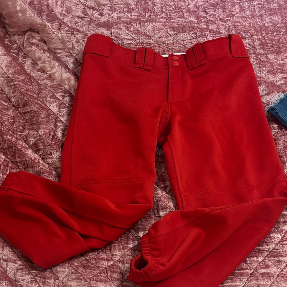 Mizuno Red and White Performance Apparel